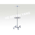 (D-20) Movable Stainless Steel I. V. Stand